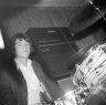 George Kooymans achter de Westend set van Jaap Eggermont, 1966. -